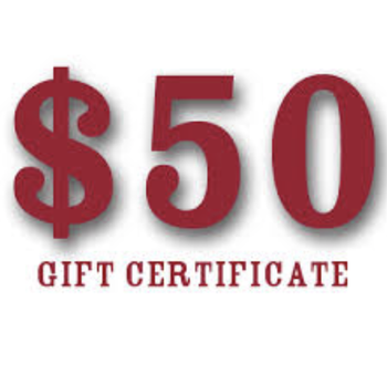 $50 Gift Certificate