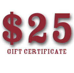 $25 Gift Certificate