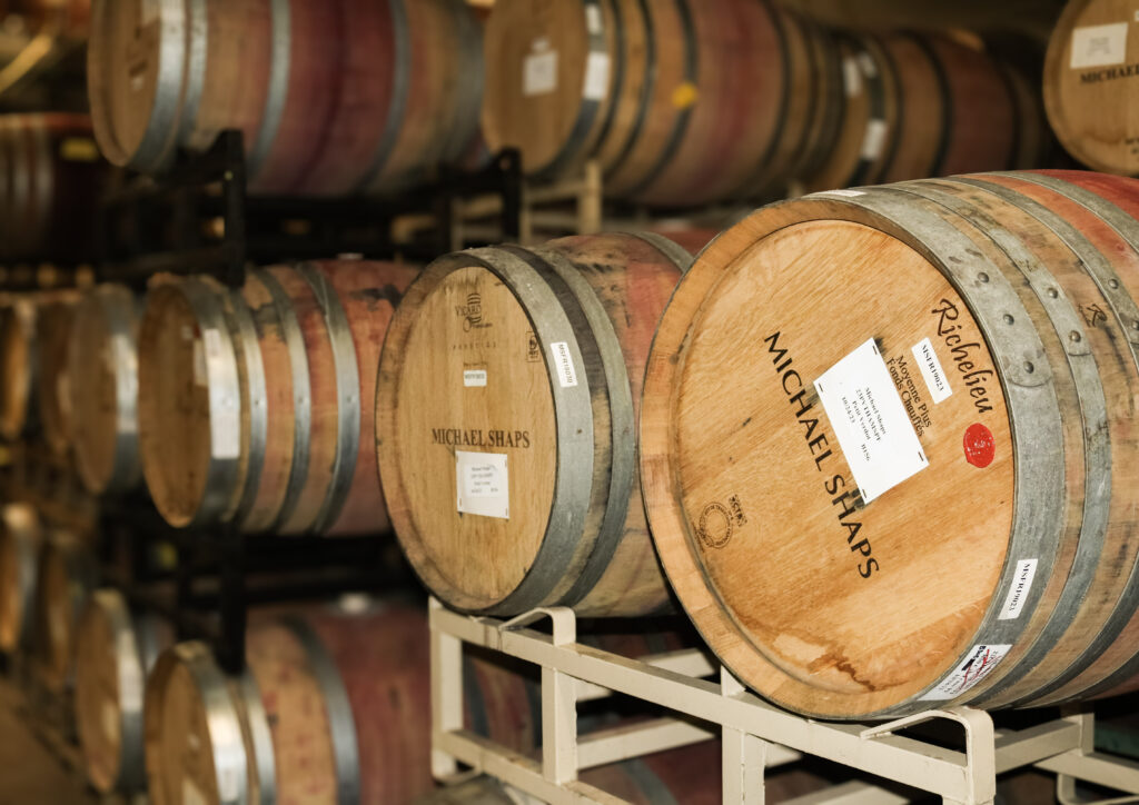 Michael Shaps barrel room